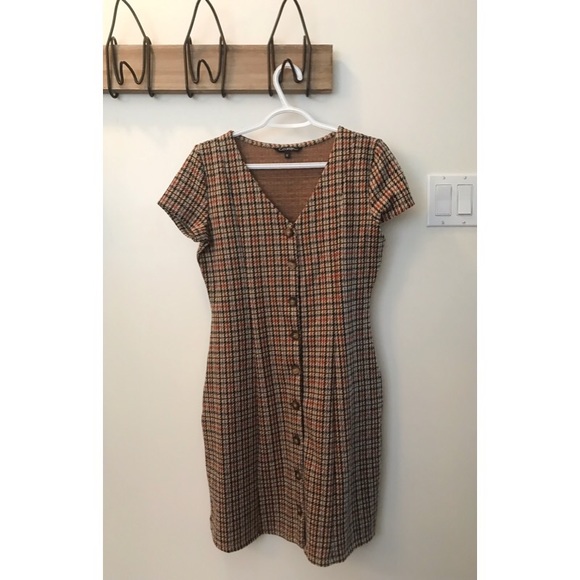 NWOT Plaid Style Dress - Picture 1 of 2